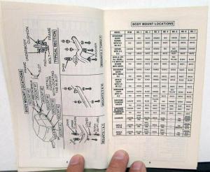 1983 Cadillac Dealer Pocket Product Information Models Specifications Booklet