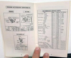 1983 Cadillac Dealer Pocket Product Information Models Specifications Booklet