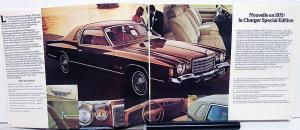 1975 Canadian Dodge Dealer Brochure French Text Dart Coronet Monaco Charger