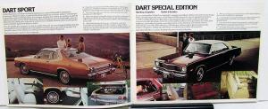 1975 Canadian Dodge Dealer Brochure French Text Dart Coronet Monaco Charger