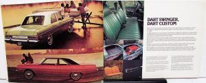1975 Canadian Dodge Dealer Brochure French Text Dart Coronet Monaco Charger