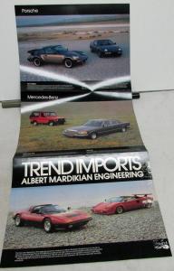 1980s Trend Imports Albert Mardikian Engineering Sale Folder Ferrari BMW Porsche