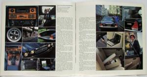 1986 Jaguar XJ6 Series III and Vanden Plas Sales Brochure