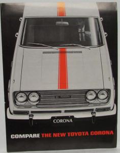 1966 Toyota Corona Compare Sales Brochure Rev 2