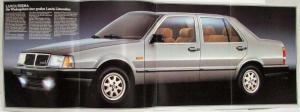 1985 Lancia Thema Sales Brochure - German Text