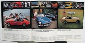 1973 MG Sales Folder - MGB GT Midget