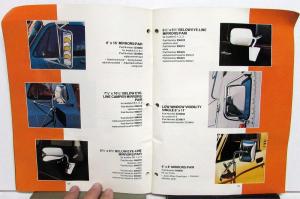 1982 General Motors Truck Accessories GM Dealer Catalog Pickup Medium Heavy Duty