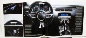 2011 Chevrolet Camaro Dealer Prestige Sales Brochure Features Options Specs