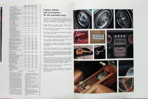 1969 Mercury Cougar XR-7 CJ 428 V-8 Large Sales Brochure REVISED Original