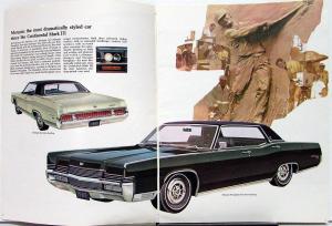 1969 Mercury Marquis Marauder Monterey Oversized REVISED Sales Brochure Original