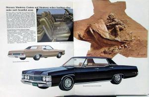 1969 Mercury Marquis Marauder Monterey Oversized REVISED Sales Brochure Original