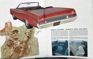 1969 Mercury Marquis Marauder Monterey Oversized REVISED Sales Brochure Original