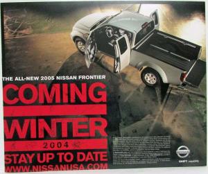 2005 Nissan Frontier Pickup Bigger Bolder Better Sales Brochure