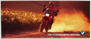 1997 BMW Ultimate Riding Machine Sales Folder F650 R850 R1100 K1100 Motorcycles