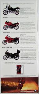 1997 BMW Ultimate Riding Machine Sales Folder F650 R850 R1100 K1100 Motorcycles