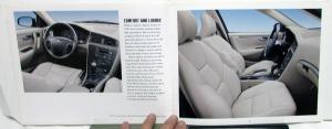 2002 Volvo V70 Dealer Sales Brochure 2.4 2.4T T5 Features Options Specs Colors