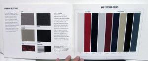 2002 Volvo V40 Dealer Sales Brochure 1.9T Features Options Specs Colors