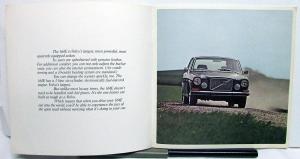 1973 Volvo 164E Dealer Prestige Sales Brochure Large Features Specifications