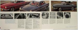 1965 Renault R-8 Dauphine and Caravelle Sales Brochure