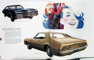 1970 Mercury Cyclone Montego GT Spoiler MX Brougham XL REVISED Sales Brochure