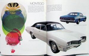 1970 Mercury Cyclone Montego GT Spoiler MX Brougham XL REVISED Sales Brochure