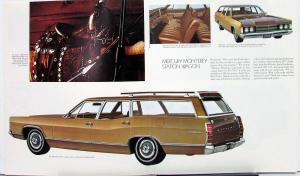 1970 Mercury Marquis Monterey Montego MX Station Wagons XL REVISED Sale Brochure