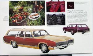1970 Mercury Marquis Monterey Montego MX Station Wagons XL REVISED Sale Brochure