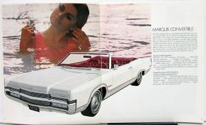 1970 Mercury Marquis Marauder Monterey Custom X-100 Brougham  REV Sales Brochure