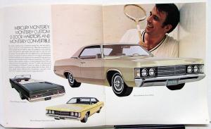 1970 Mercury Marquis Marauder Monterey Custom X-100 Brougham  REV Sales Brochure