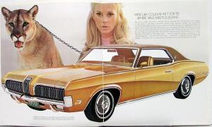 1970 Mercury Cougar XR-7 Eliminator Hardtop Convertible REVISED Sales Brochure