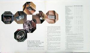 1970 Mercury Cougar XR-7 Eliminator Hardtop Convertible REVISED Sales Brochure