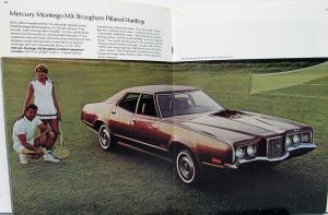 1972 Mercury Marquis Monterey Montego Cougar Comet XL REVISED Sale Brochure Orig