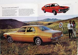 1972 Mercury Marquis Monterey Montego Cougar Comet XL REVISED Sale Brochure Orig