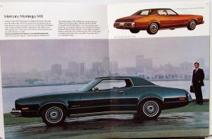 1973 Mercury Marquis Monterey Montego Couguar Comet XL REVISED Sales Brochure