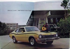 1973 Mercury Marquis Monterey Montego Couguar Comet XL REVISED Sales Brochure