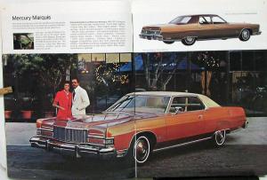 1974 Mercury Marquis Monterey Montego Cougar Comet XL REVISED Sale Brochure Orig