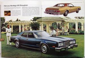 1974 Mercury Marquis Monterey Montego Cougar Comet XL REVISED Sale Brochure Orig
