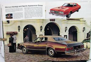1974 Mercury Marquis Monterey Montego Cougar Comet XL REVISED Sale Brochure Orig
