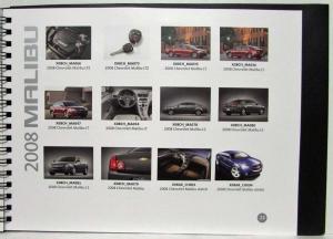 2008 Chevrolet Malibu Press Kit