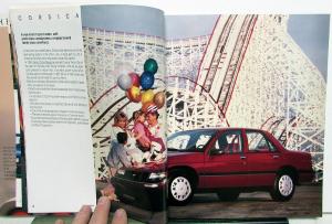 1989 Chevrolet Full Line Sales Brochure - Cavalier Beretta Camaro Corvette