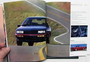 1989 Chevrolet Full Line Sales Brochure - Cavalier Beretta Camaro Corvette