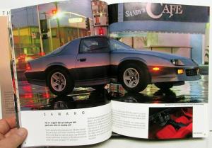 1989 Chevrolet Full Line Sales Brochure - Cavalier Beretta Camaro Corvette