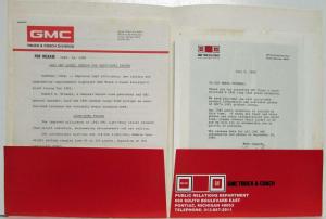 1981 GMC Light Medium and Heavy Duty Trucks Press Kit