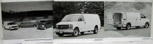 1996 Chevrolet Express and Astro Vans Press Kit