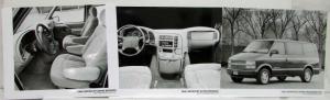 1996 Chevrolet Express and Astro Vans Press Kit