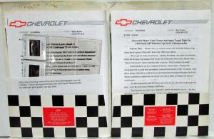1996 Chevrolet Motorsports Press Kit Earnhardt Gordon Schrader Nemechek Waltrip