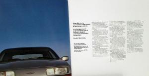 1986 Merkur XR4Ti German Import for Lincoln Mercury Oversized Sale Brochure Orig