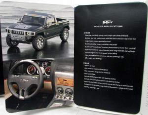 2004 GM Concepts Press Kit - Kappa Arch Chevy Nomad Saturn Curve Hummer H3T