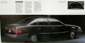 1986 Mercury Sable GS LS Sedan Wagon Oversized Sales Brochure Original