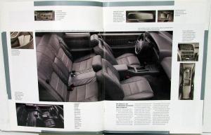 1993 Mercury Cougar XR7 Oversized Glossy Sales Brochure Original